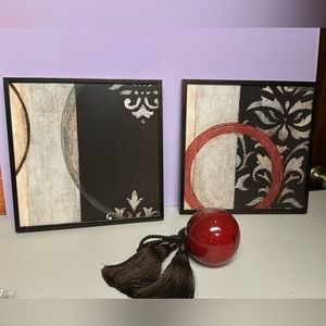 Home Interiors pictures damask contemporary design